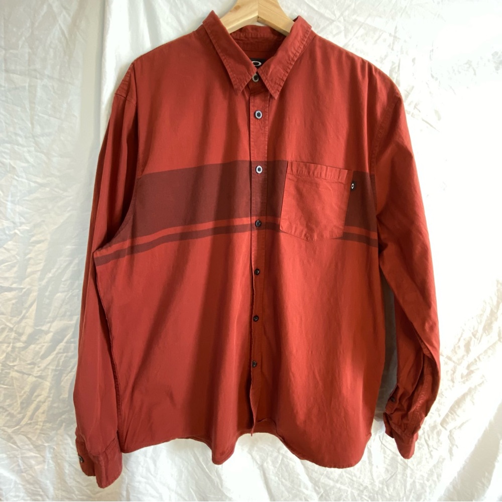 Oakley Long Sleeve button down shirt for Men US XXL